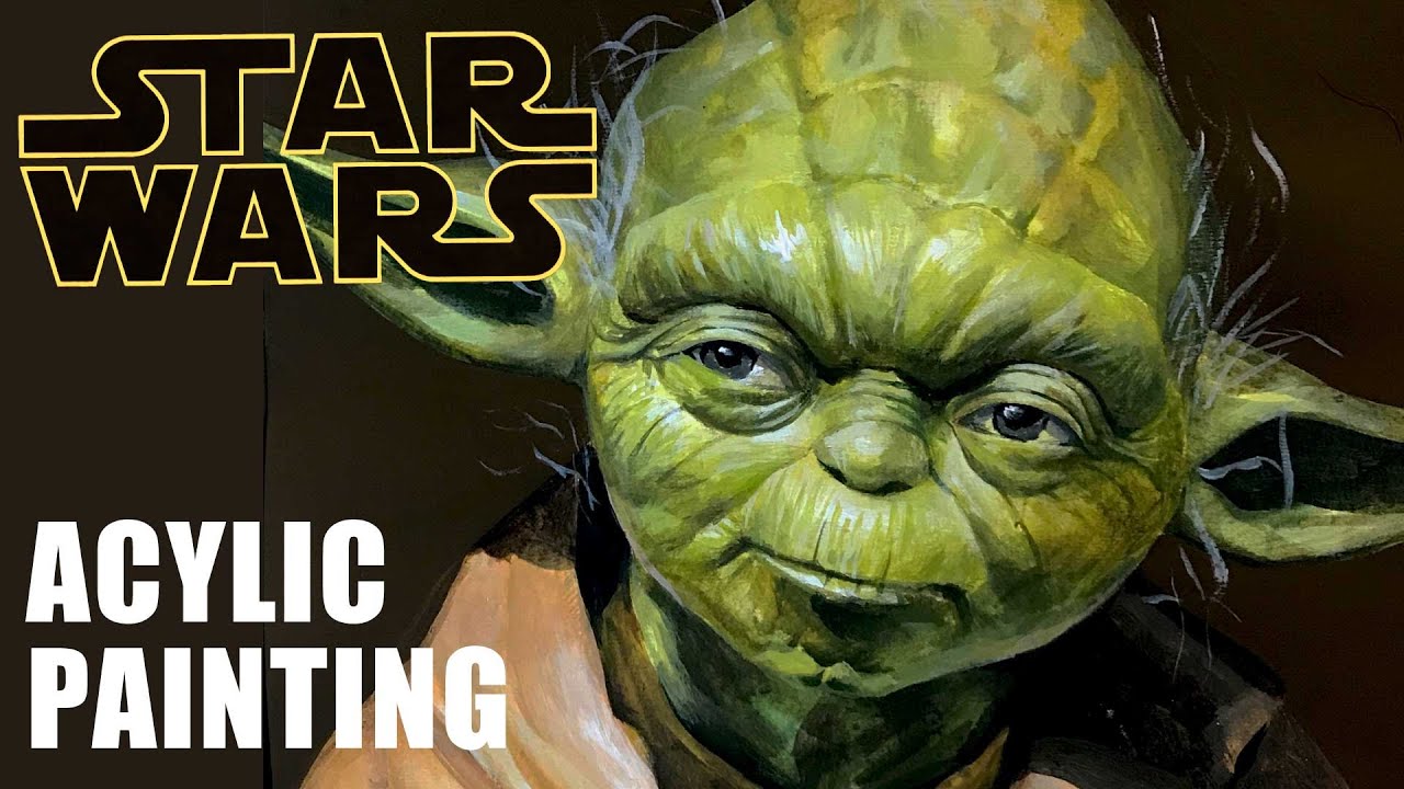 スターウォーズ】ヨーダを描いてみた DRAWING STAR WARS YODA by