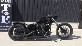 有限会社ガレージT&F / ドラッグスター400 ドラッグパイプマフラー