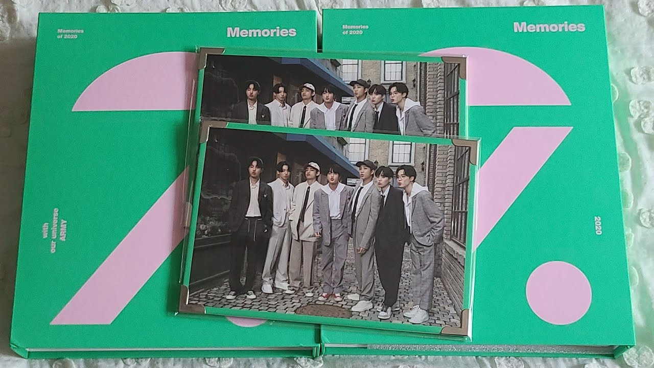 UNBOXING] BTS MEMORIES OF 2020 DVD 💚 - YouTube