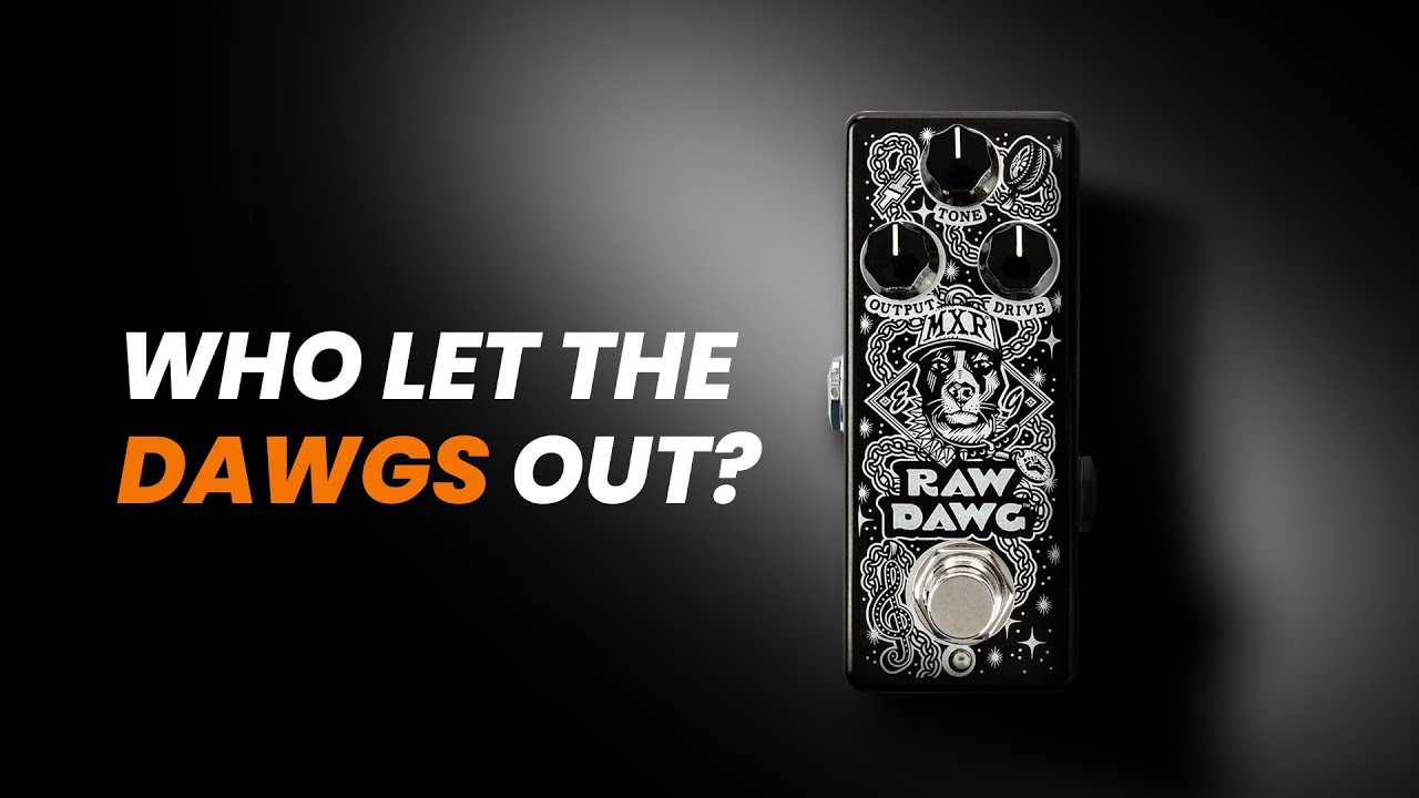 CHEWY & BALANCED OVERDRIVE TONES: MXR Raw Dawg Eric Gales