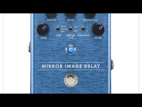 FENDER MIRROR IMAGE DELAY PEDAL (Honest Review like and subscribe