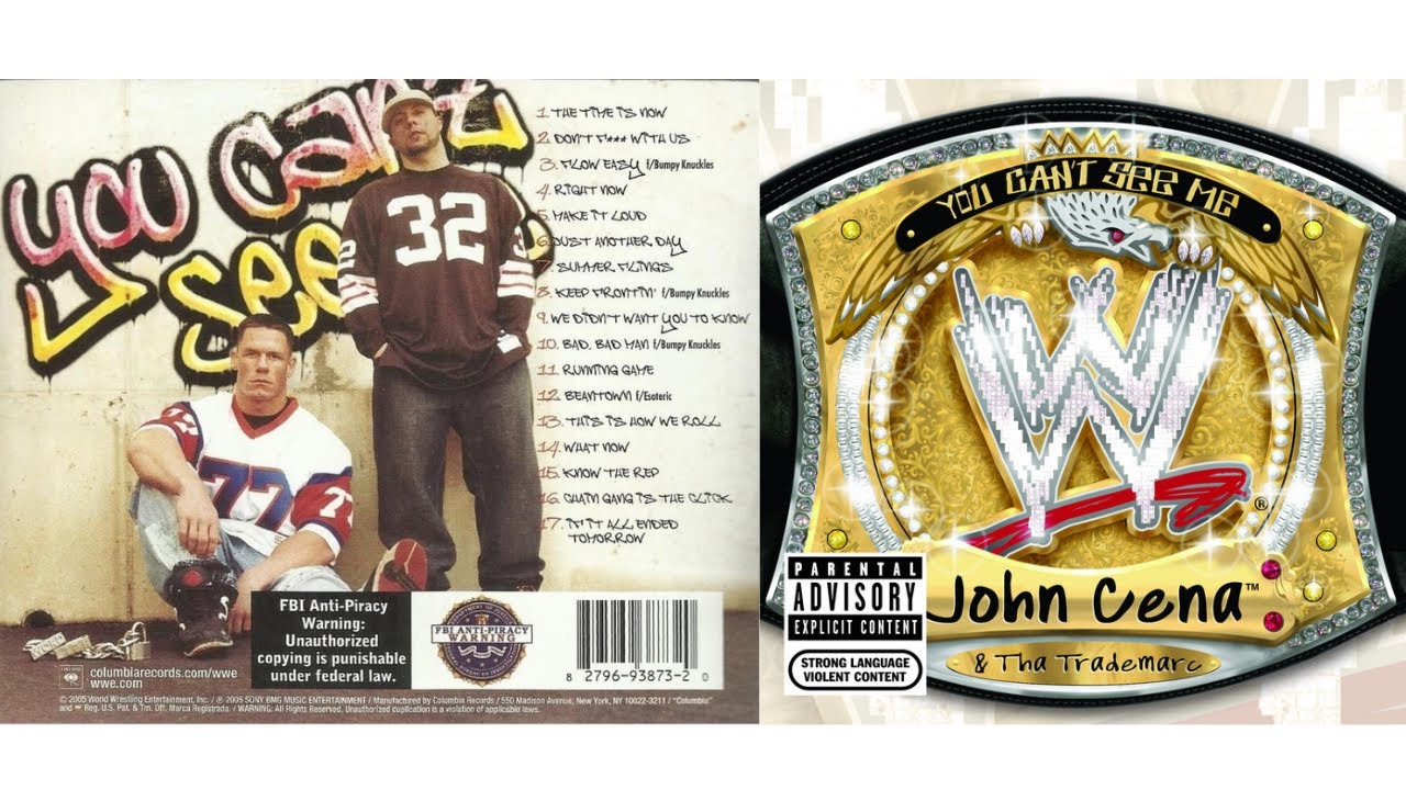 John Cena, The Trademarc - WWE : You Can't See Me (Full Album