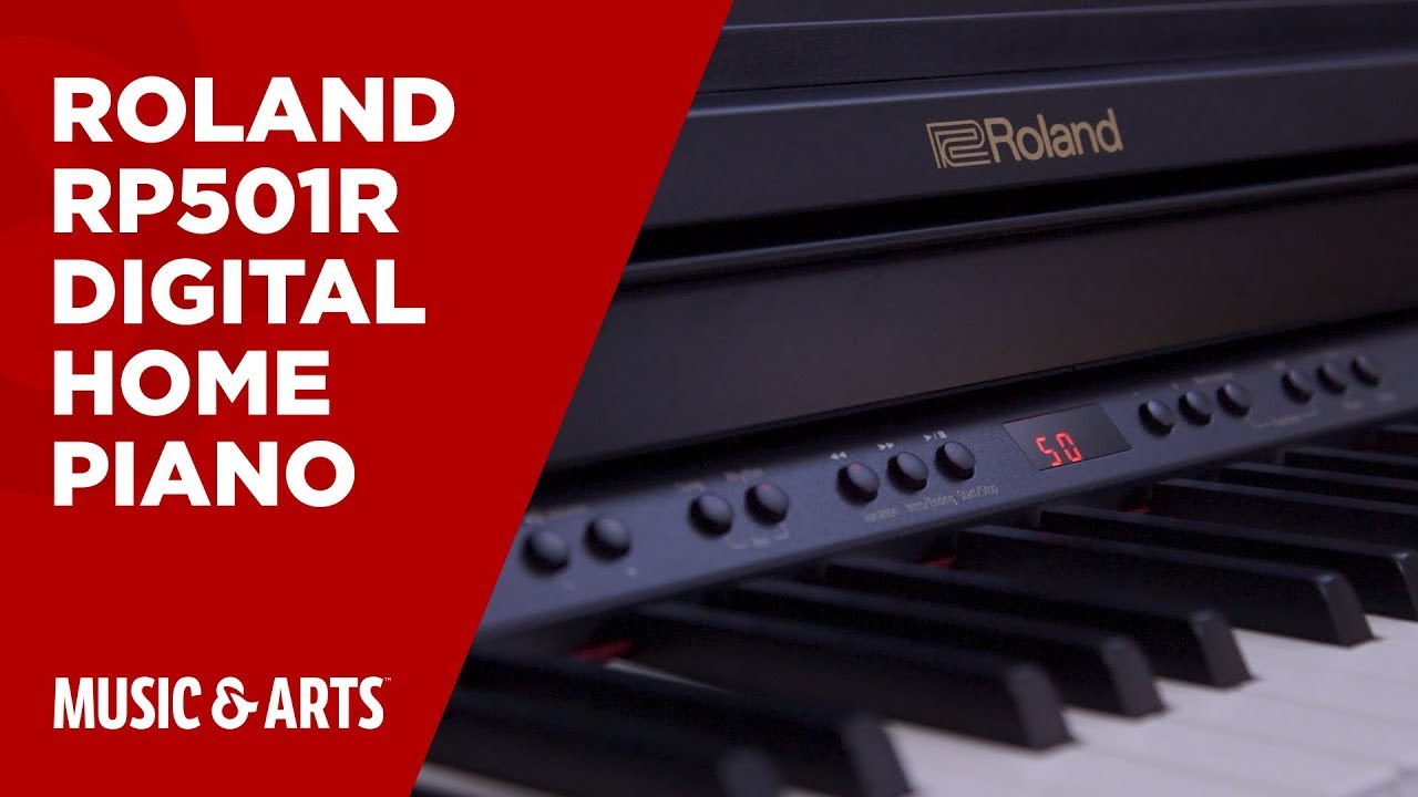Roland - RP501R | Digital Home Piano - YouTube