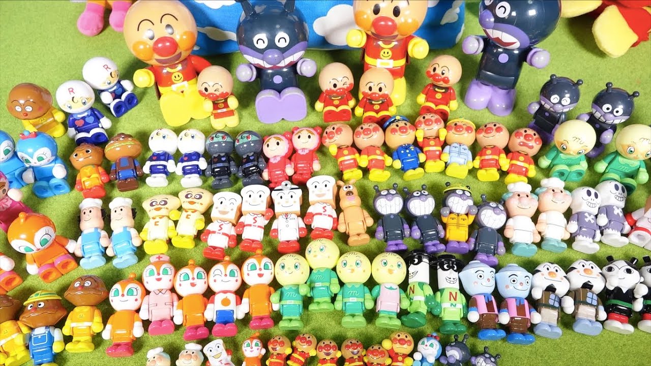 アンパンマンのふしぎなビーズプールアニメ☆ Anpanman magical ball