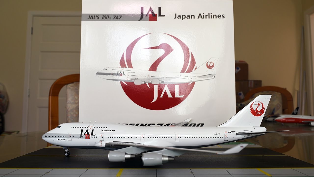 JC Wings 1:200 Japan Airlines 747-400 