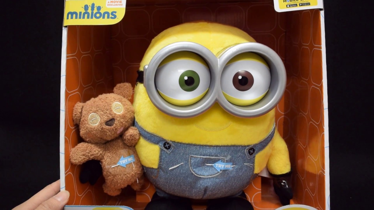 minions/ミニオンズ「MINIONBOB WITH TEDDYBEAR・TALKING WITH GLOWING