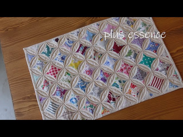 パッチワークvlog】カテドラルウィンドウ②マットになりました♪ - YouTube