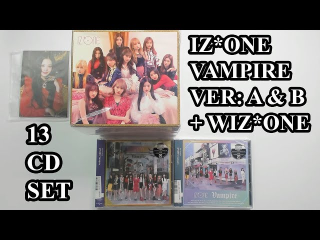 IZ*ONE - Vampire [Type A & B] (SINGLE + DVD) (Limited) | WIZ*ONE