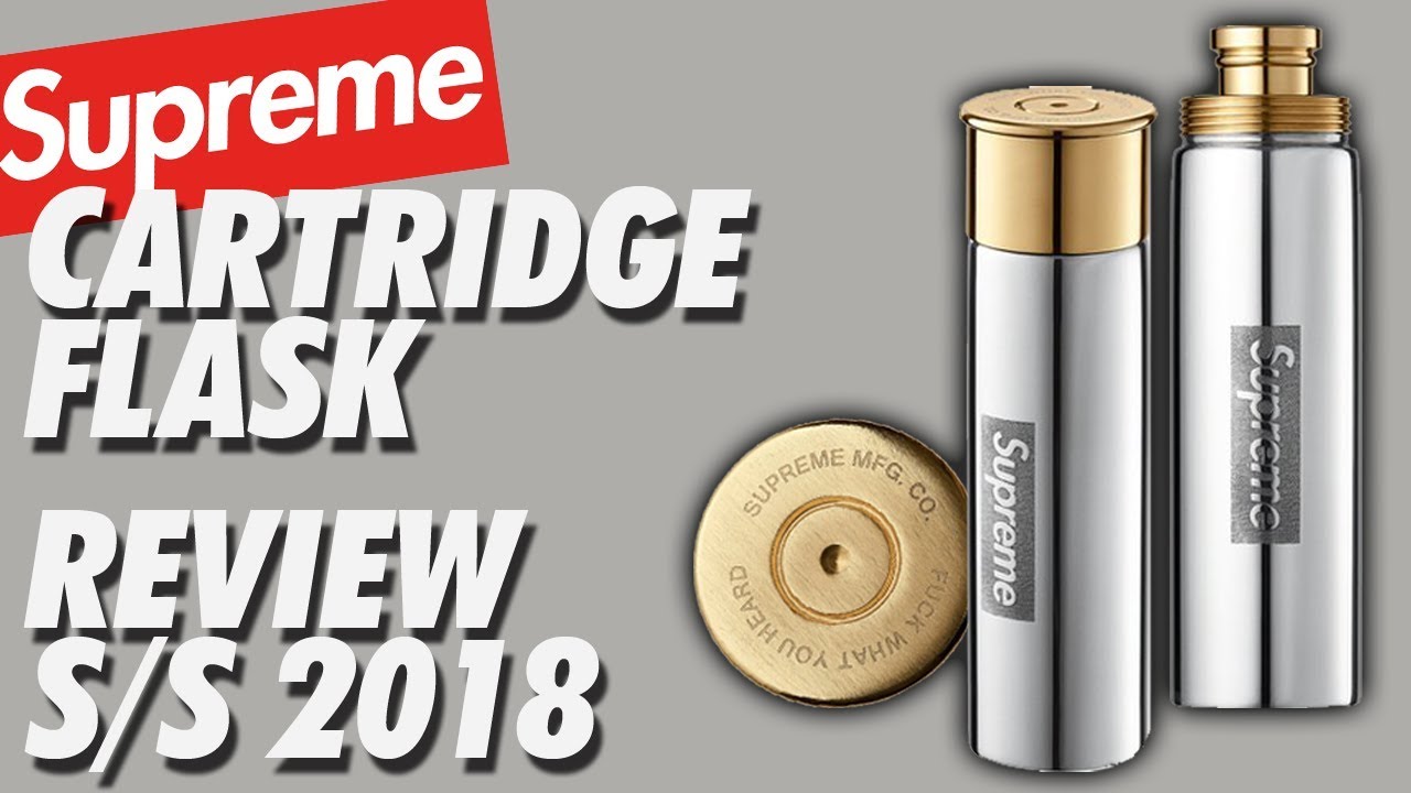 SUPREME CARTRIDGE FLASK REVIEW! - YouTube