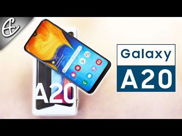 Samsung Galaxy A20 (6.4” Infinity V @ 12.5K w/ 4000mAh) - Unboxing
