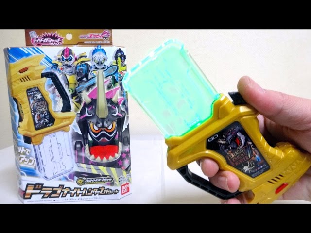 Kamen Rider Ex-Aid 】DX Dragon Night Hunter Z Gashat wotafa's