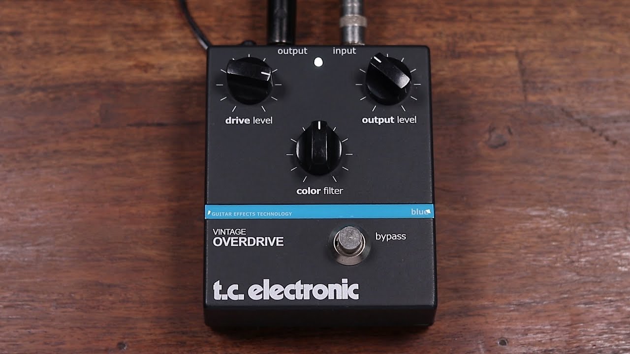 TC Electronic Vintage Overdrive - YouTube
