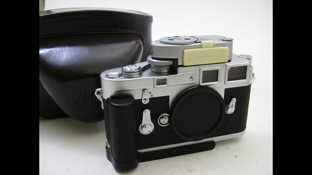 修理完成：ライカM3 #87万台 2回巻き上げ - YouTube