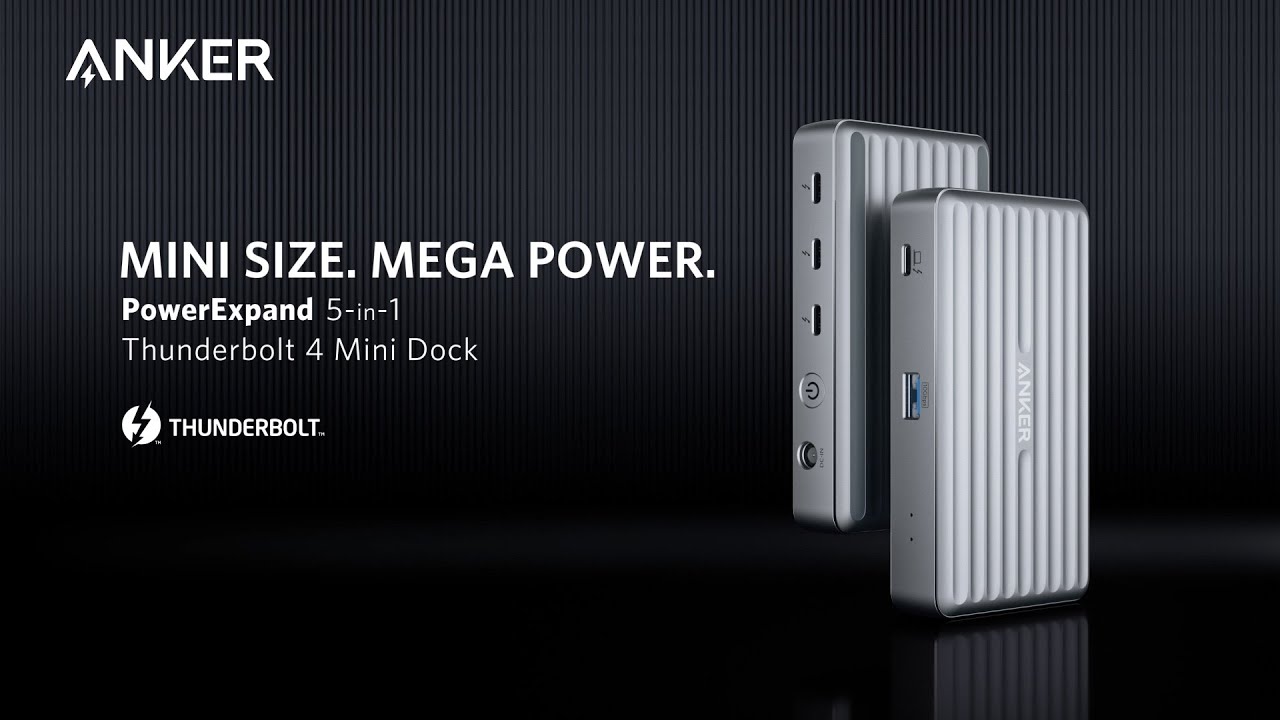 Anker PowerExpand 5-in-1 Thunderbolt 4 Mini Dock - Newsshooter