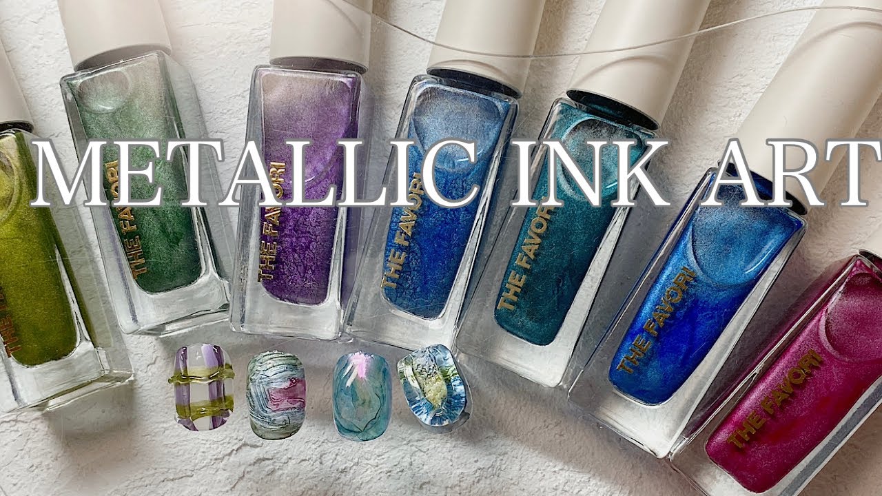 THE FAVORI LLIC INK メタリックインク7色セット the favori LLIC INK