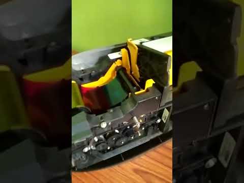 Zebra zxp Series 3 Oring' Belt Change - YouTube