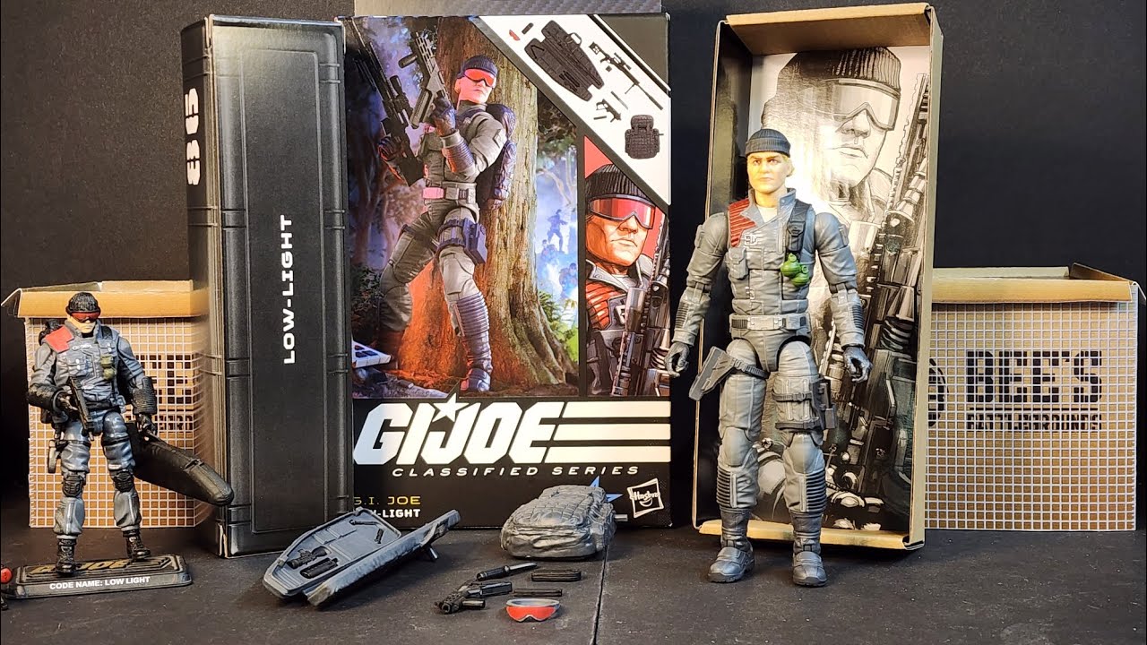 GIJoe Classified Series Low Light - YouTube