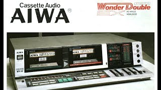 AIWA AD-WX22 カセットデッキカタログ 1983年7月 - YouTube
