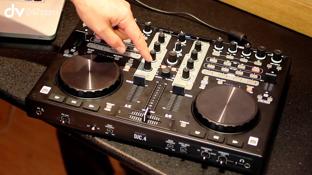 Stanton DJC.4 USB DJ Controller - YouTube