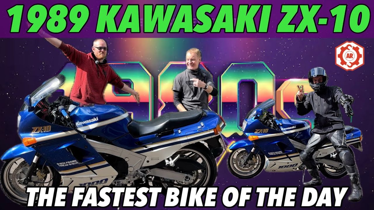Proper Old School - 1989 Kawasaki ZX10 - World's Fastest