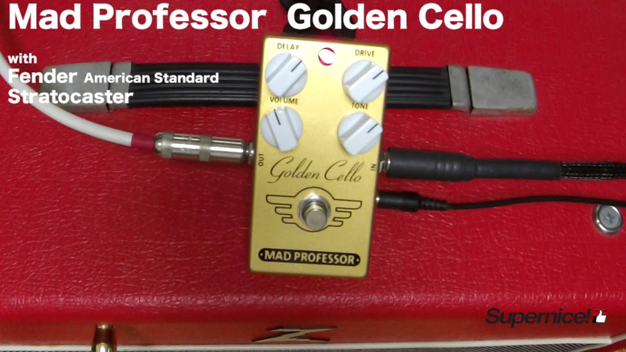 Mad Professor Golden Cello - オーバードライブとテープエコー風