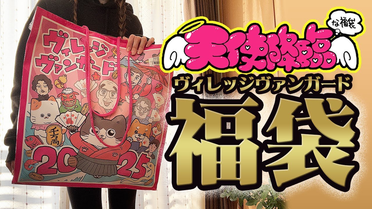 福袋開封 | 実写】めっちゃ気になるヴィレッジヴァンガードの福袋