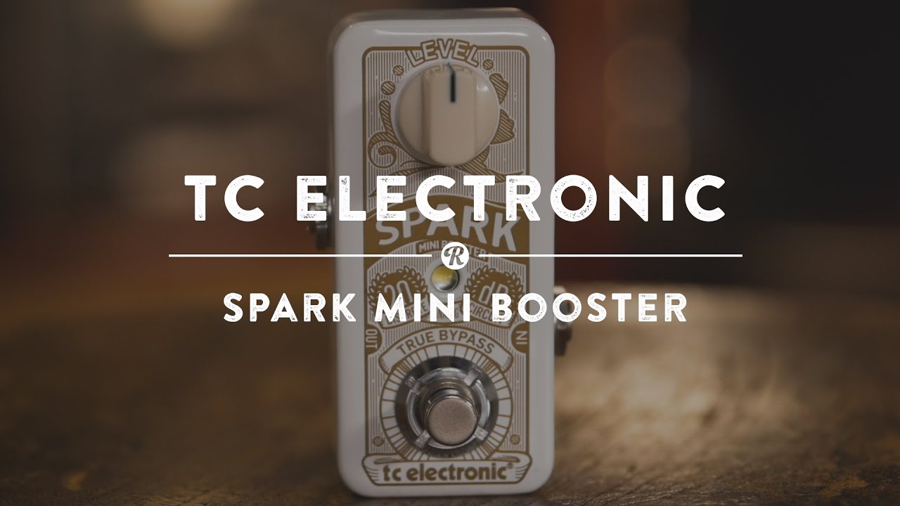 TC Electronic Spark Mini Booster - 最大20dBのブーストが可能なミニ