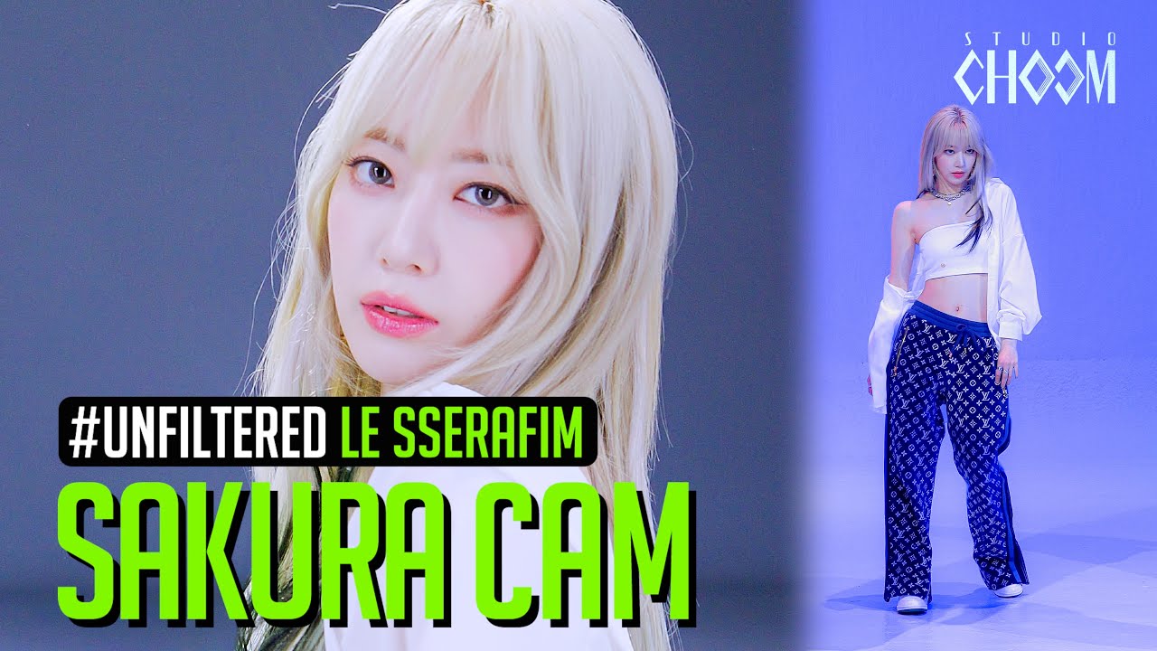 LE SSERAFIM EASY サノク 事前収録 限定 サクラ LE SSERAFIM EASY