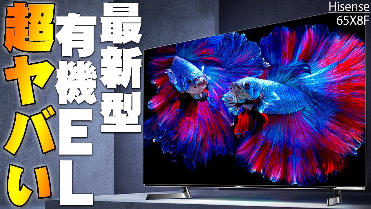 Amazonブラックフライデーセール爆安！ハイセンスの最新有機ELテレビ