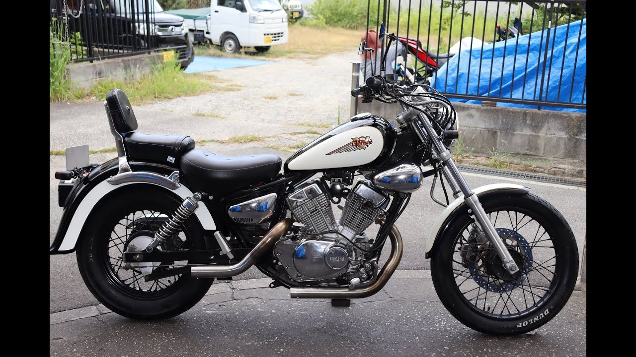 ☆ビラーゴ250 S 最終型☆良音♪ショートドラッグマフラー☆快調セル一