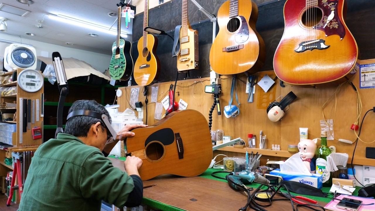 イーグルサムギター】 000モデルロス五輪 - YouTube