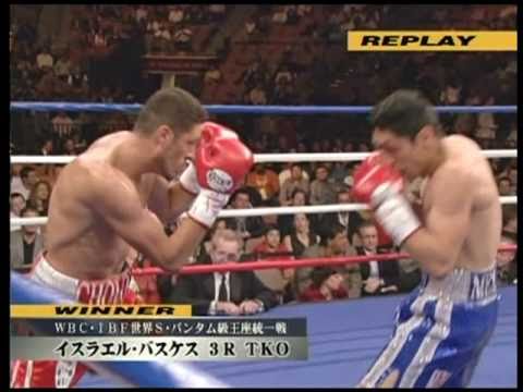 オスカル・ラリオス vs 仲里繁（WBC世界スーパー・バンタム級タイトル