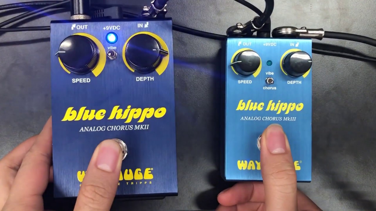 Way Huge Blue Hippo MkII vs. MkIII - YouTube