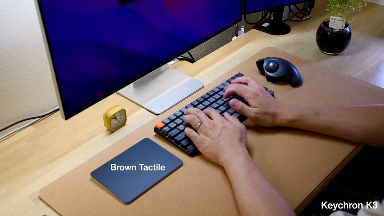 Keychron K3 茶軸 Brown Tactile 打鍵音 Type Sound｜レビュー動画