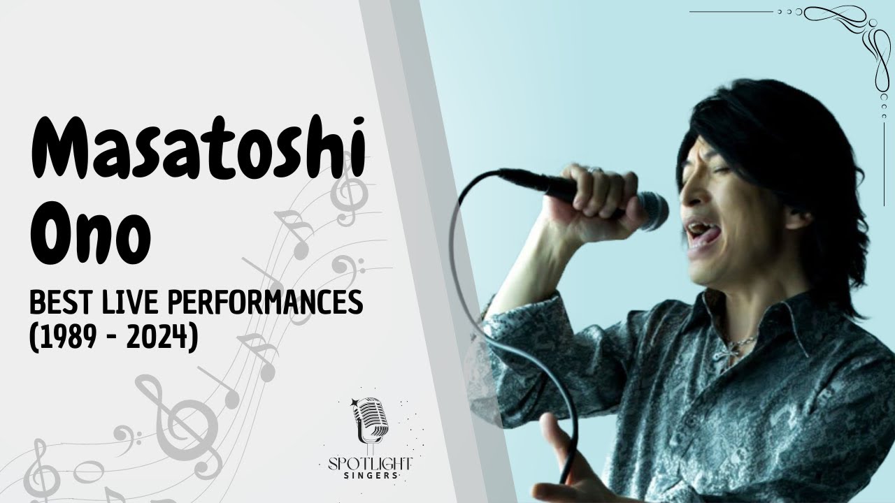 小野正利 BEST Live Performances ( 1989 - 2024 ) - YouTube