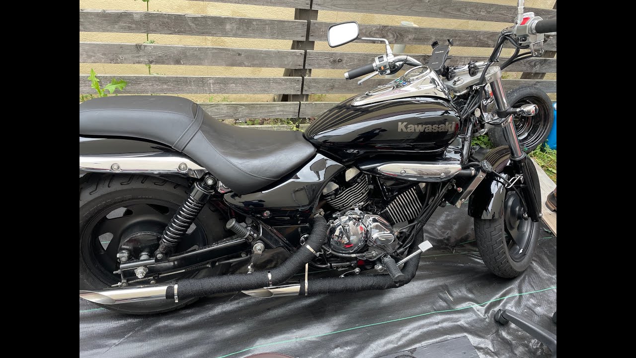 カワサキ エリミネーター250V 社外マフラーメインでちょろっと紹介