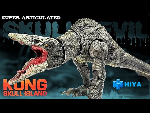 Hiya Toys Kong: Skull Island super articulated SKULL DEVIL Review