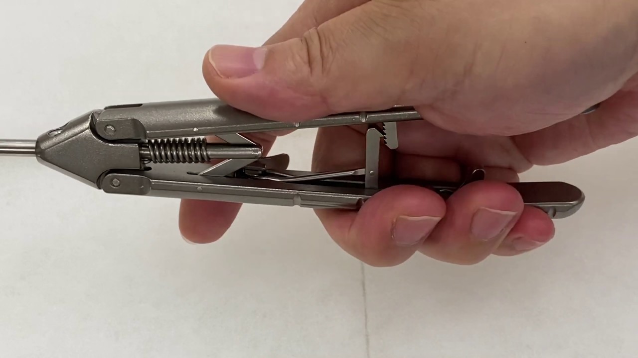 練習用持針器 TIN】ストレート(RJK-TIN-S) or 左カーブ(RJK-TIN-L