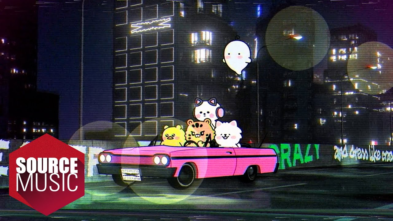 LE SSERAFIM (르세라핌) 'CRAZY -Japanese ver.- (feat. JP THE WAVY