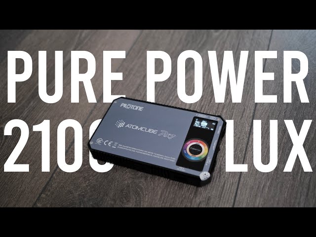 The Most Powerful Pocket Video Light Yet | Pilotcine Atomcube RX7