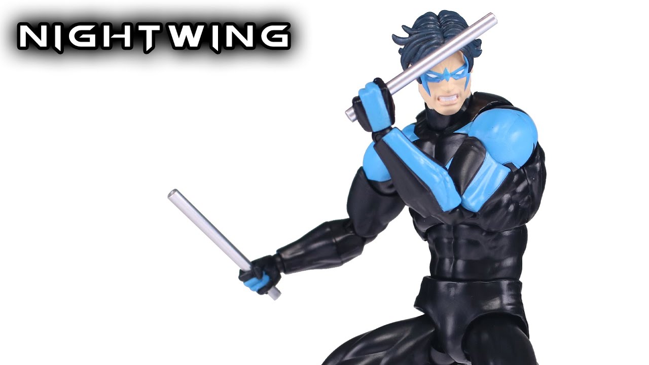 Mafex NIGHTWING No.175 Batman Action Figure Review - YouTube