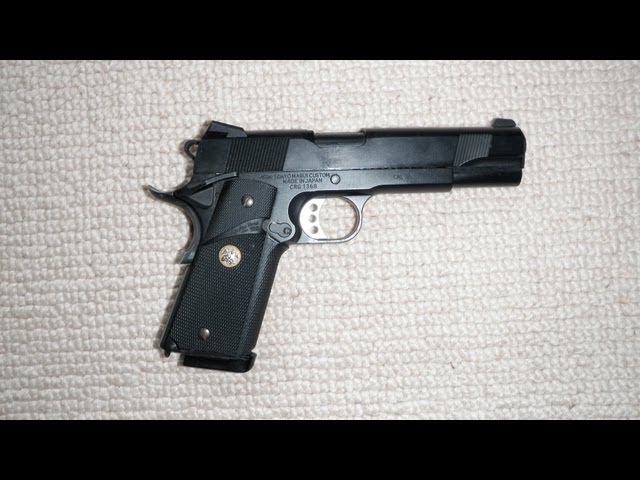 Tokyo Marui 1911 .45 MEU (SOC) Review Airsoft - YouTube
