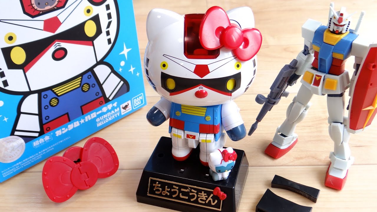 Chogokin, Gundam, and Hello Kitty collaborate! Chogokin Gundam