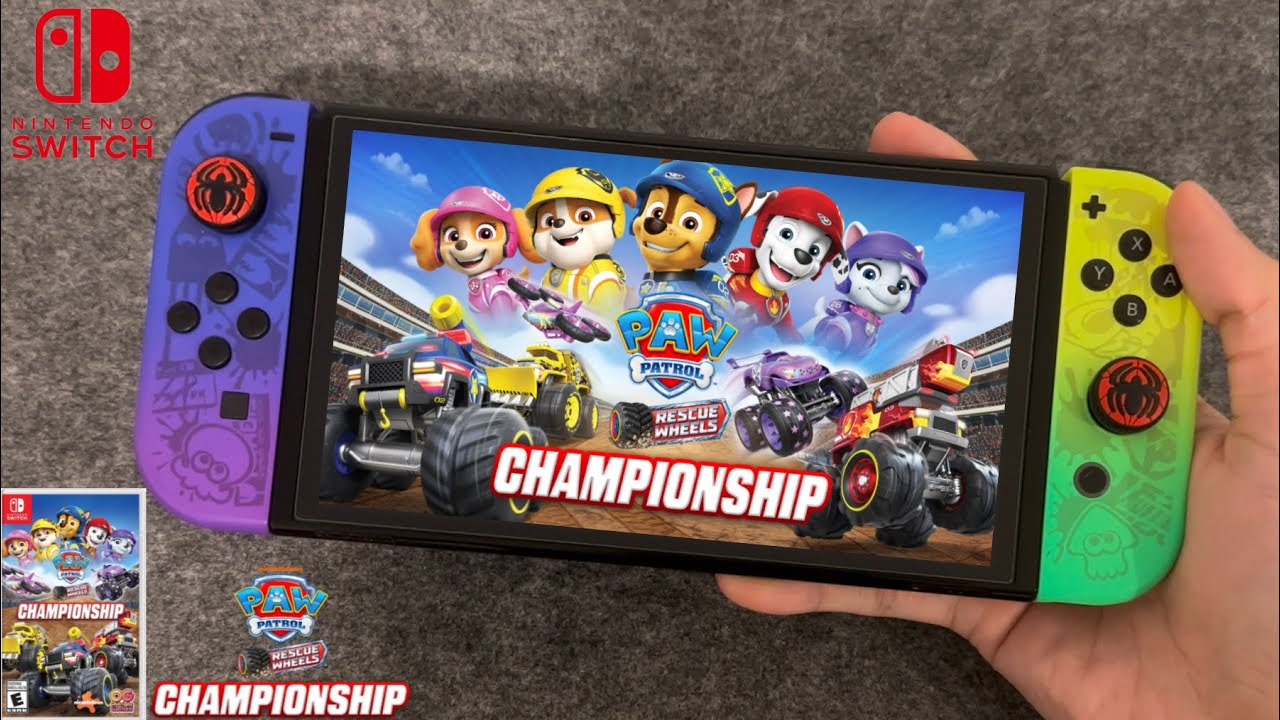 PAW Patrol Rescue Wheels: Championship on Nintendo Switch Gameplay