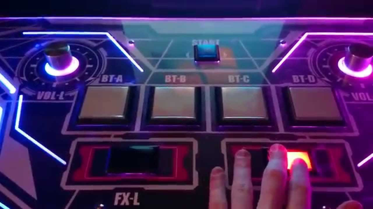 SVRE9 SoundVoltex Real Edition controller demo - YouTube