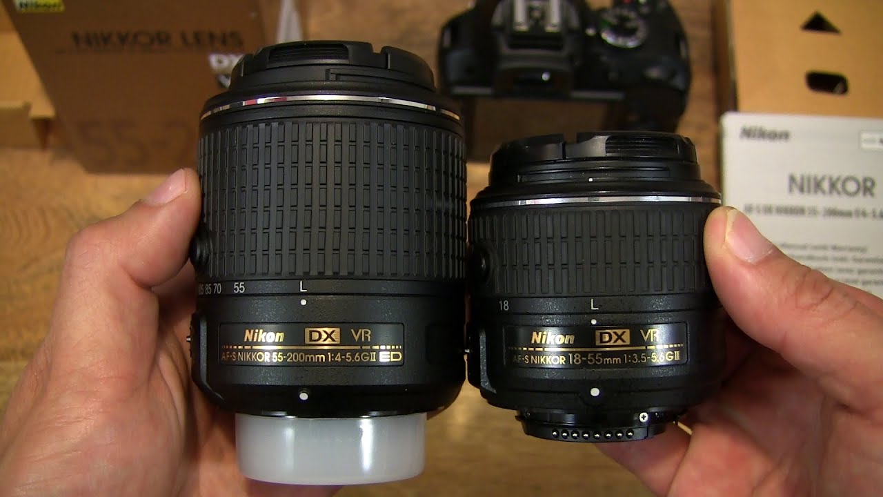Nikon AF-S DX Nikkor 55-200mm VR II Lens - YouTube