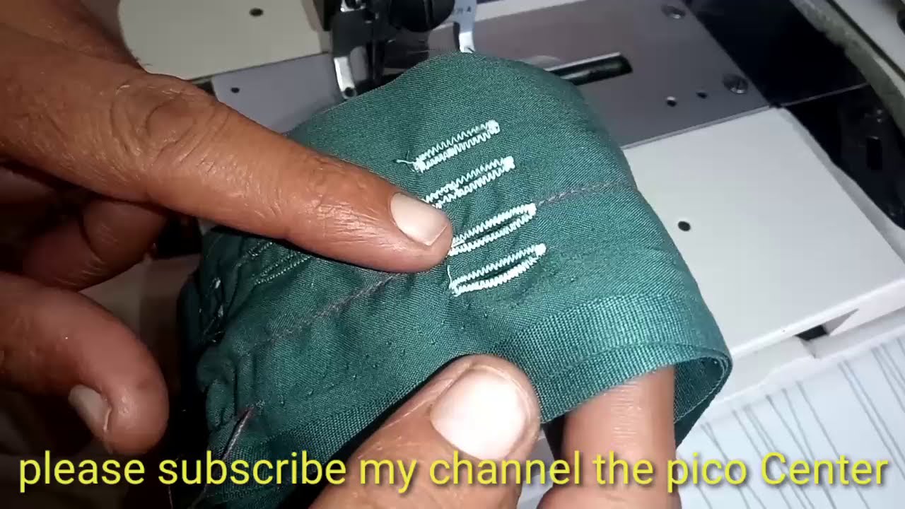 How to adjust buttonhole size /kaj ko chotah or barra kesay