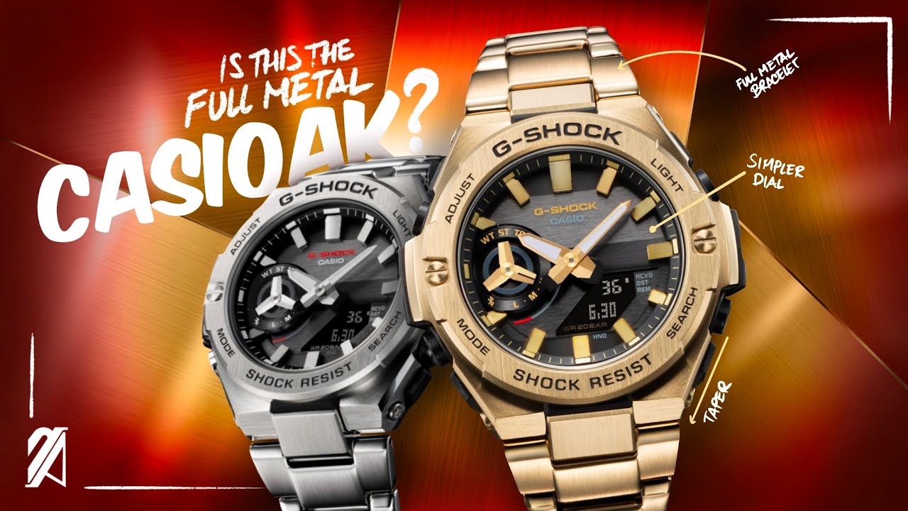The New G-Steel GST-B500! Is it The Next Casioak? - YouTube