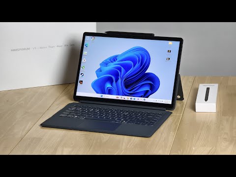 Minisforum V3 FULL Walkthrough. Ryzen 7 8840U Windows 11 Pro