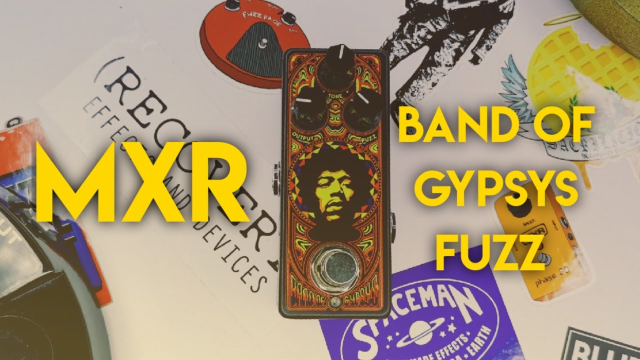 MXR: JHW4 Band of Gypsys Fuzz - On Bass - YouTube
